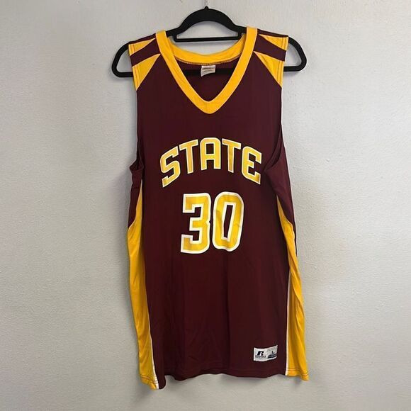 VTG 2000s Russell Athletic‎ Men's Arizona State #30 Basketball Jersey Size L - Picture 1 of 6